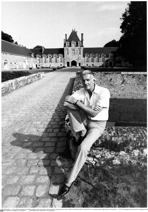 hubert de givenchy schloss jonchot|hubert de Givenchy le jonchet.